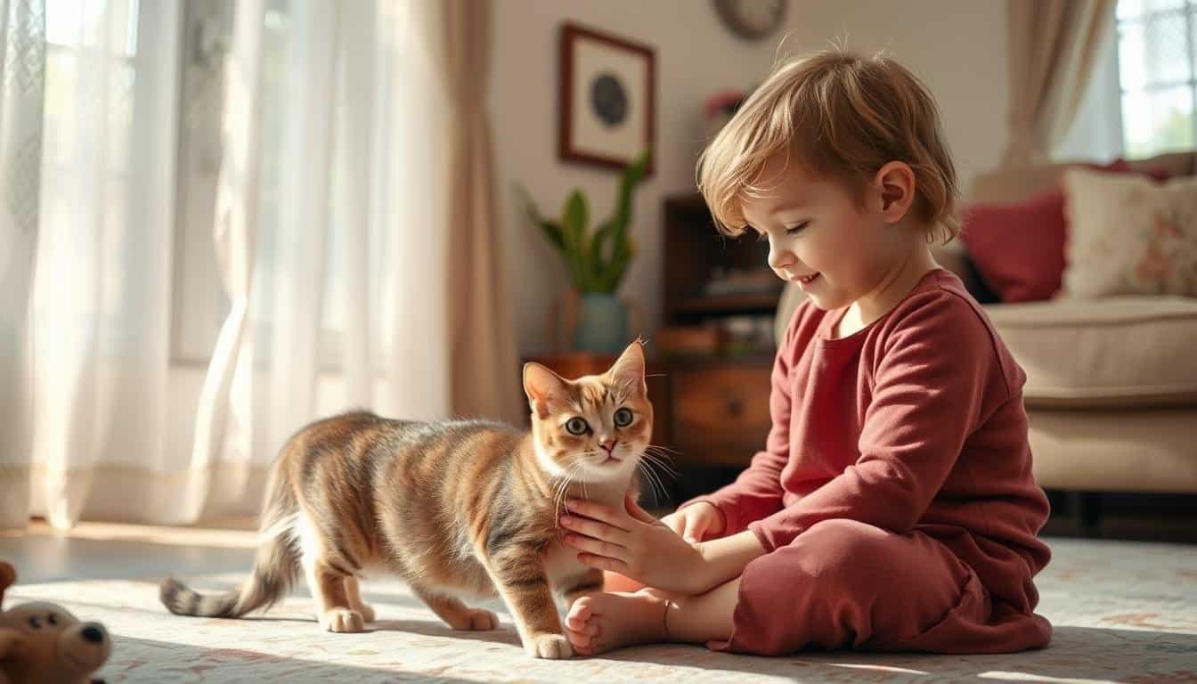 Introduce a Cat to Children
