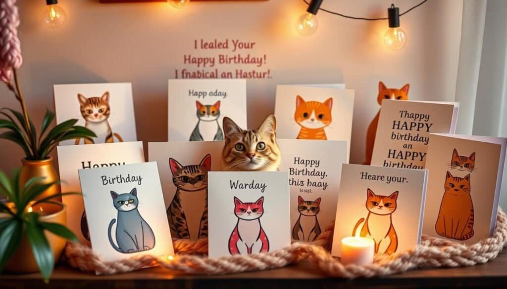 Cat Puns for Birthday Cards