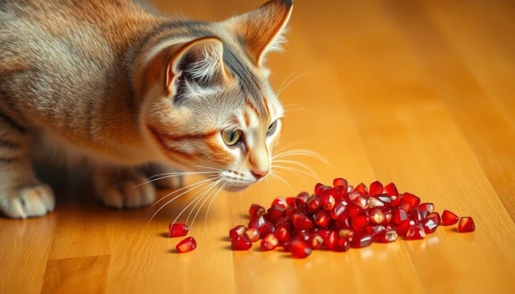 Can Cats Eat Pomegranate Seeds