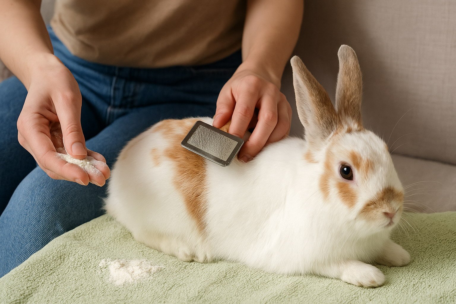 Bath Alternatives for Cleaning Rabbits