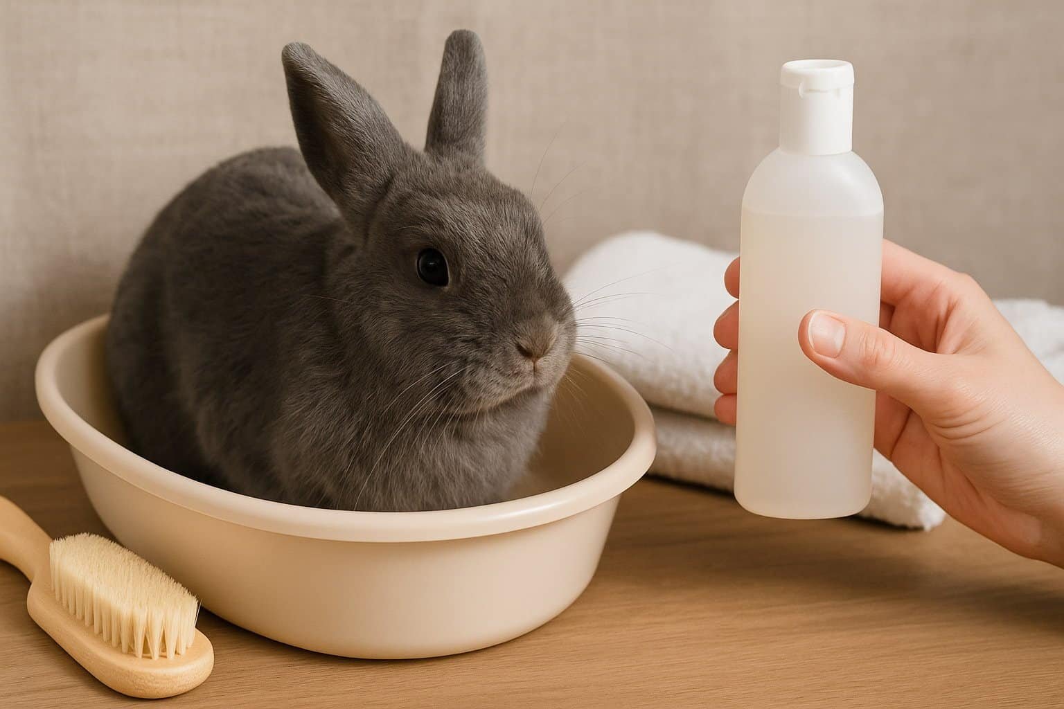 What shampoo can I use on my rabbit