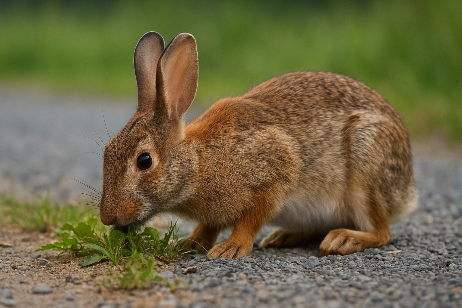 What Do Rabbits Eat from Gravel Roads