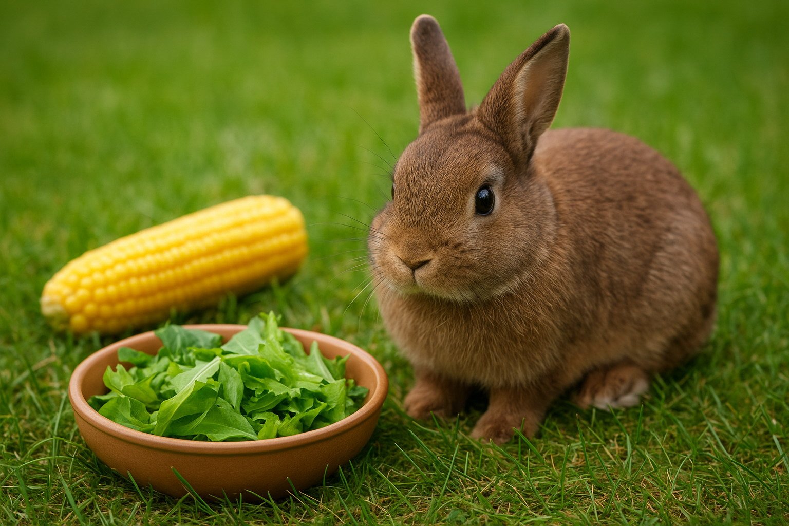 Can Rabbits Eat Cooked Sweetcorn