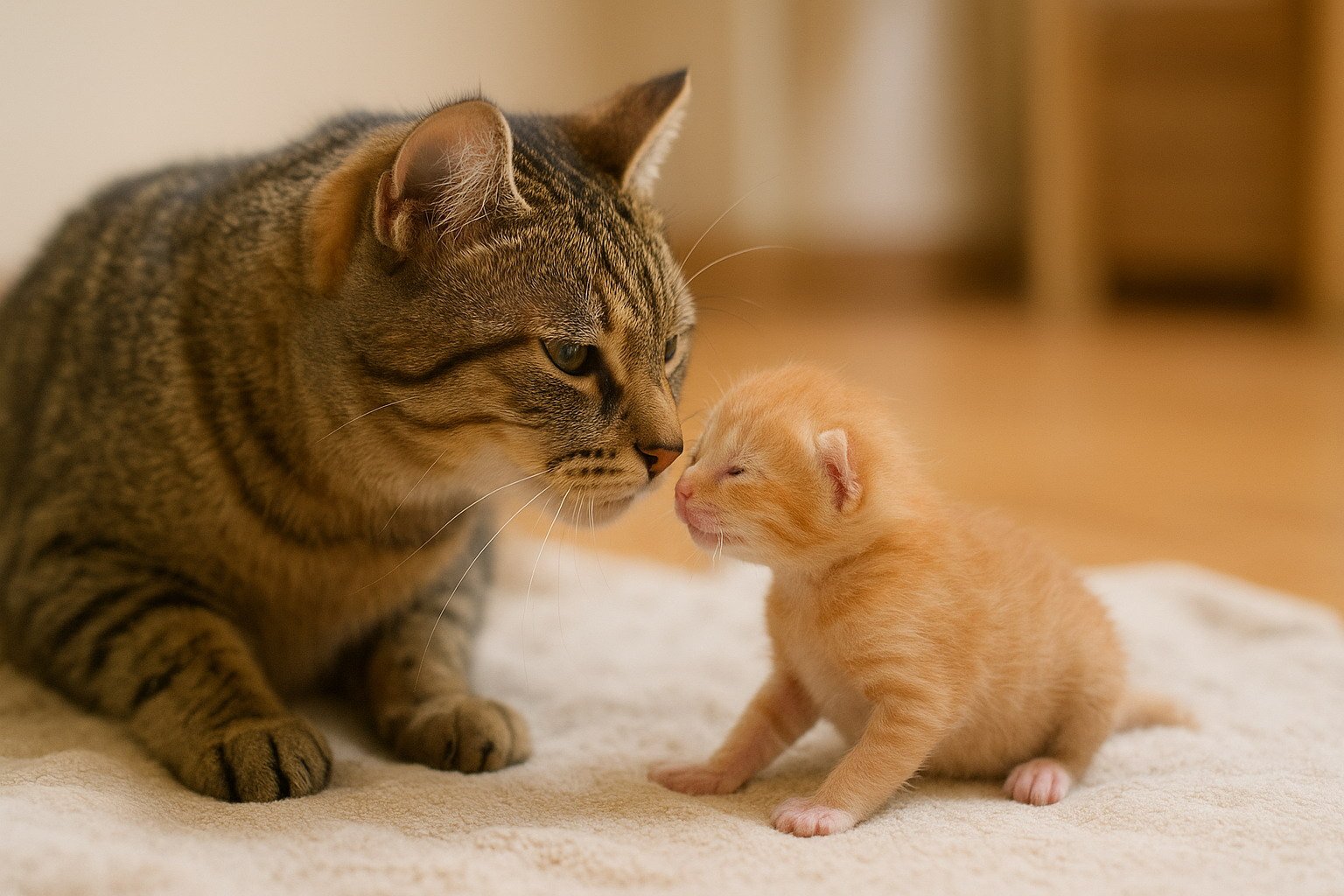 How to Introduce an Orphaned Kitten to a Nursing Cat
