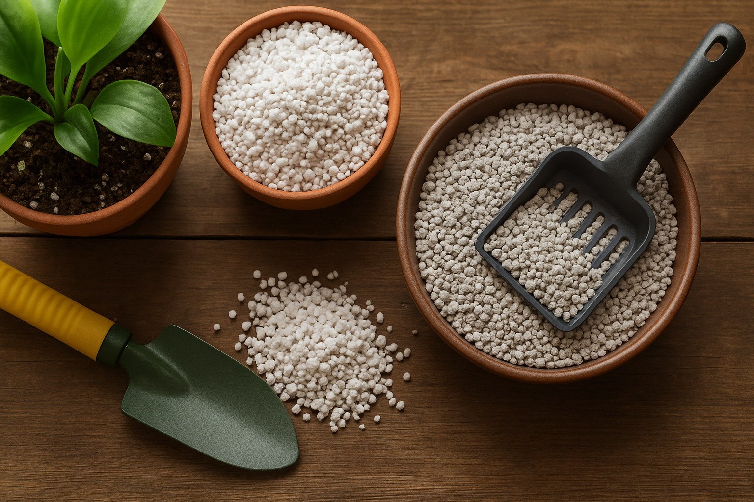 Can You Use Cat Litter as Perlite