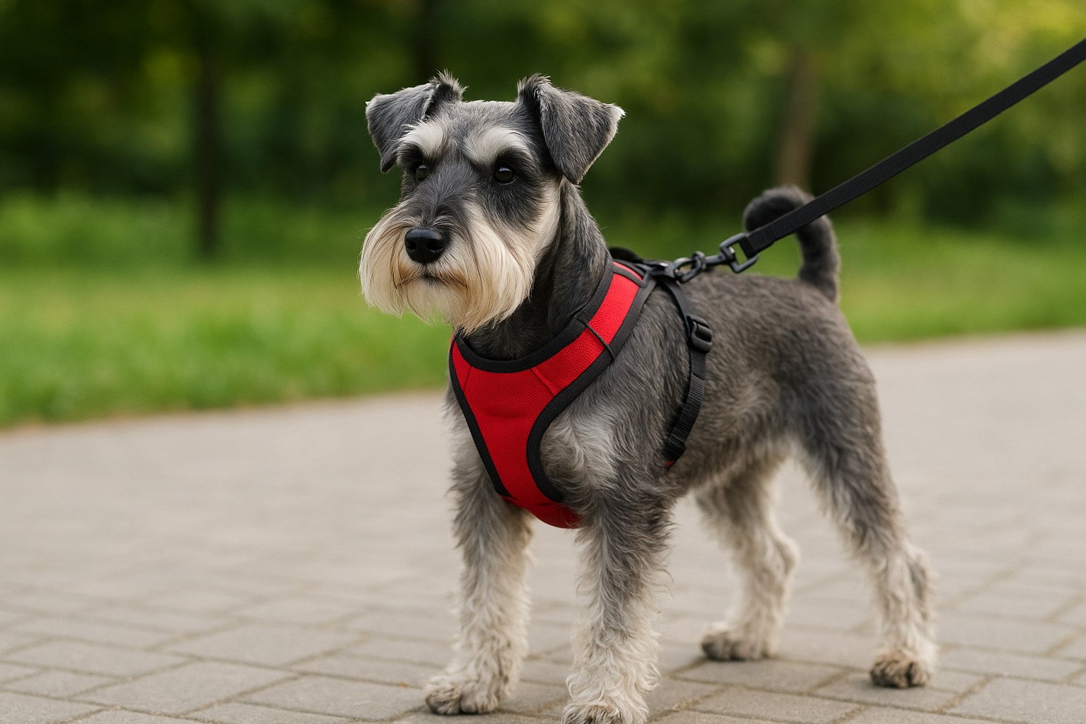Dog Harness for Miniature Schnauzer
