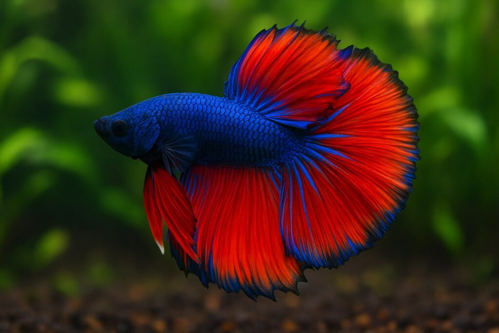 Halfmoon Double Tail Male Betta Fish