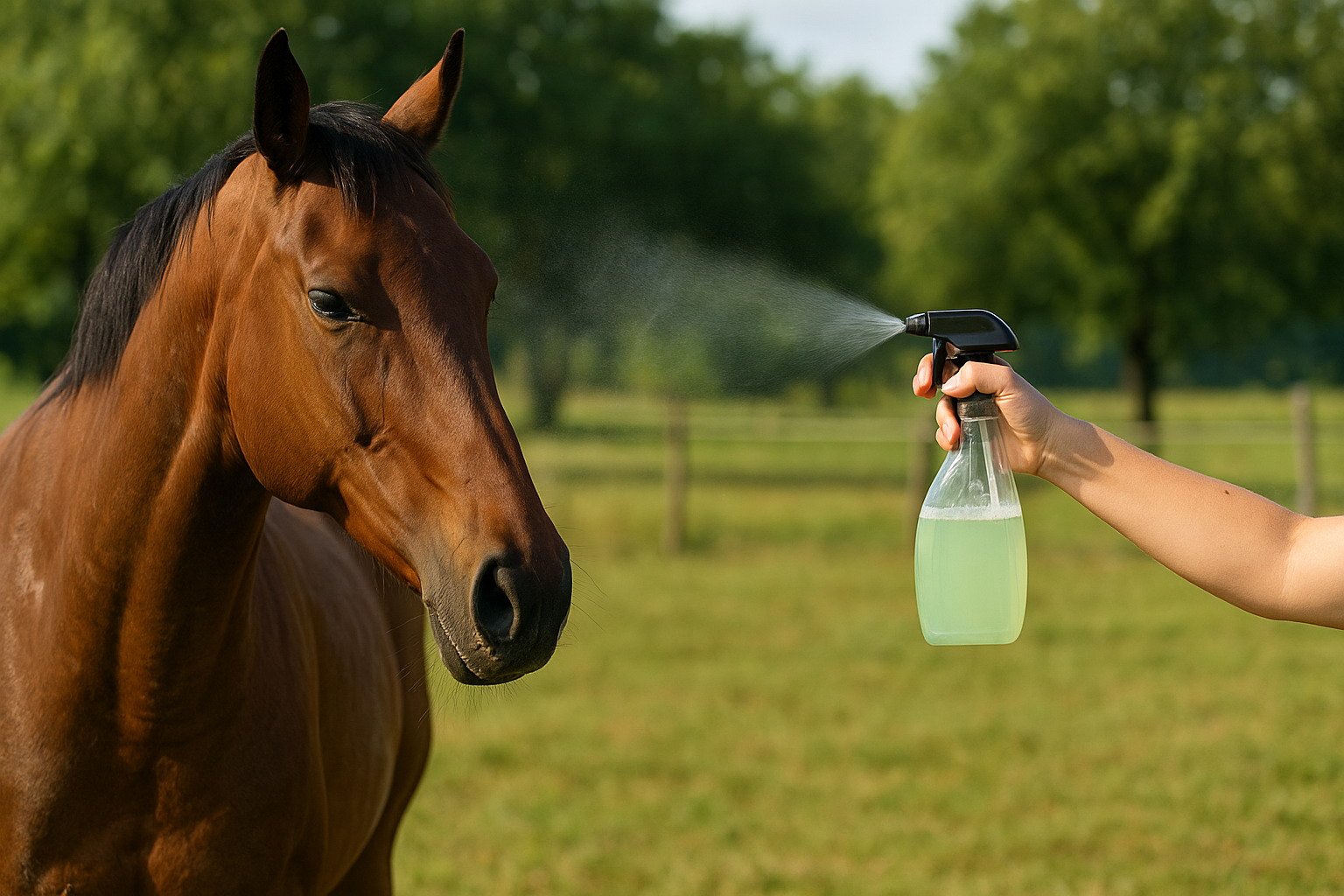 Homemade Fly Spray for Horses