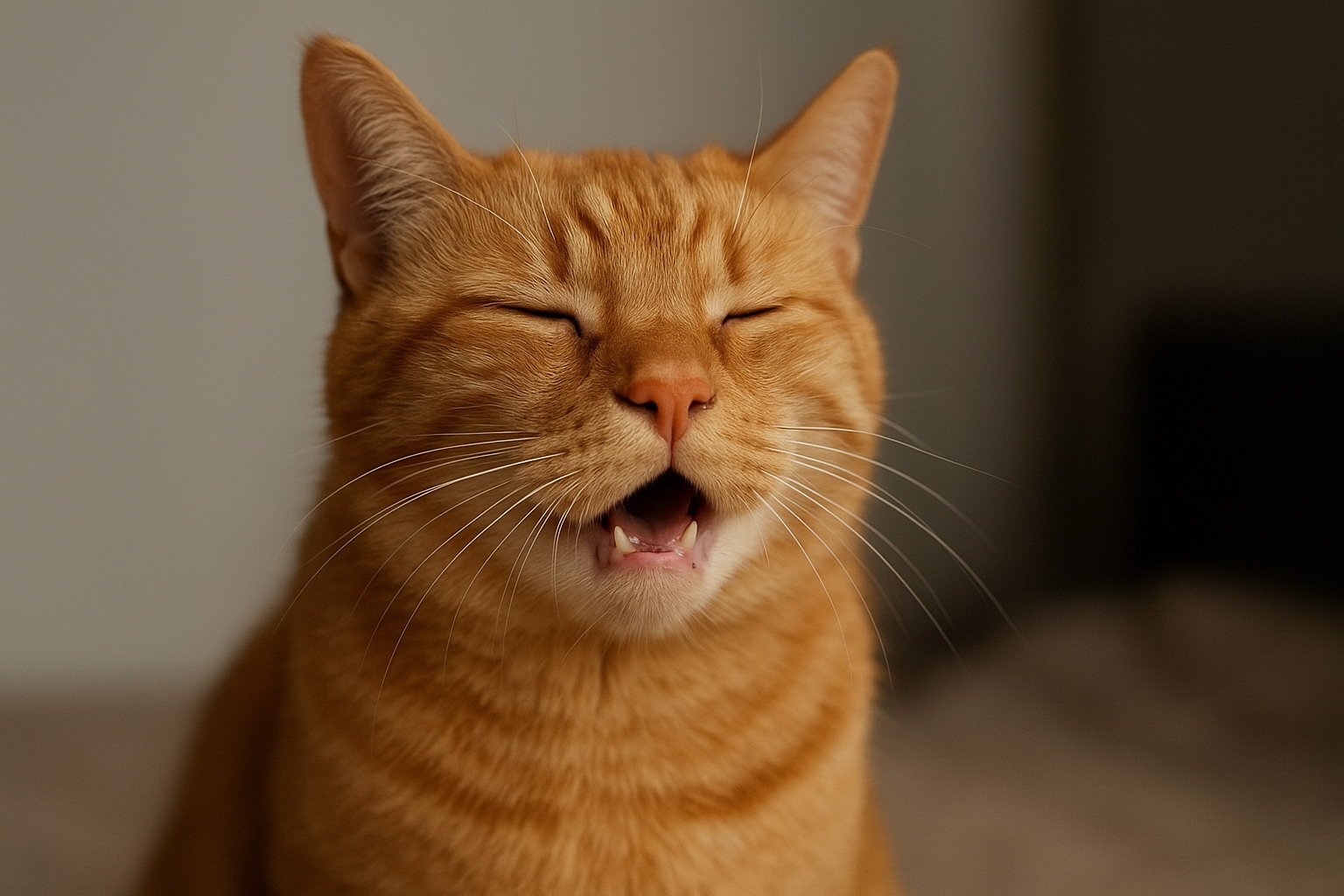 Symptoms of Laryngitis in Cats