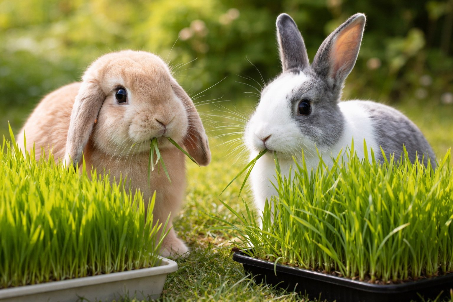Is Wheatgrass or Catgrass Better for Rabbits