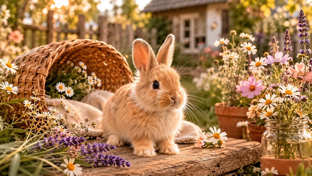 Cottagecore Bunny Names for Aesthetic Rabbits