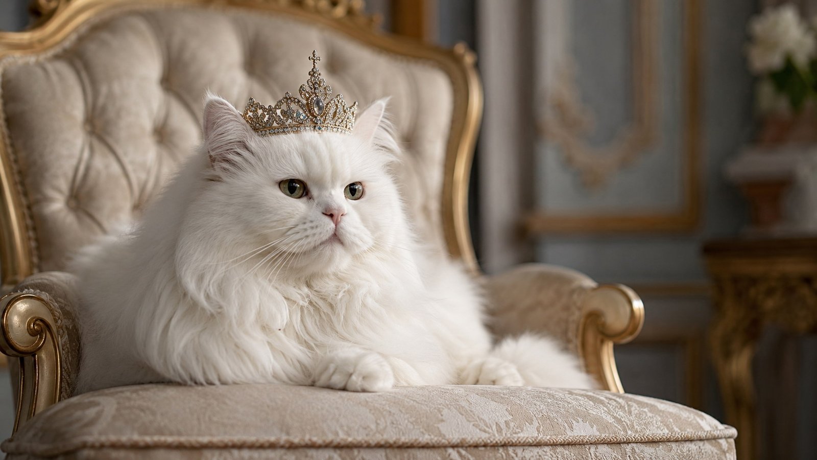 Royal Names for White Persian Cats